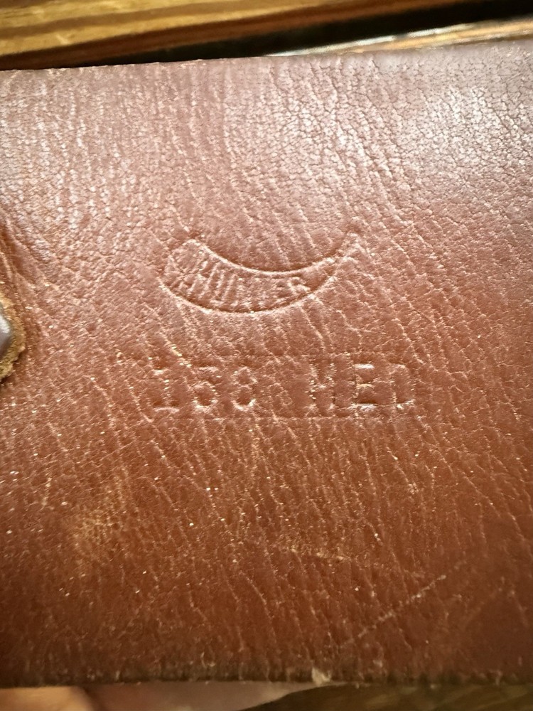 Vintage HUNTER leather Bullet Belt