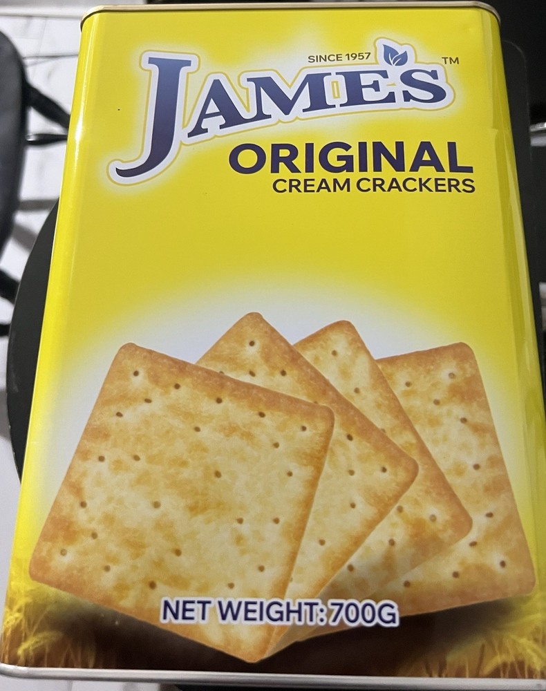 James Original Cream crackers/Crackers/Cream Crackers 700g