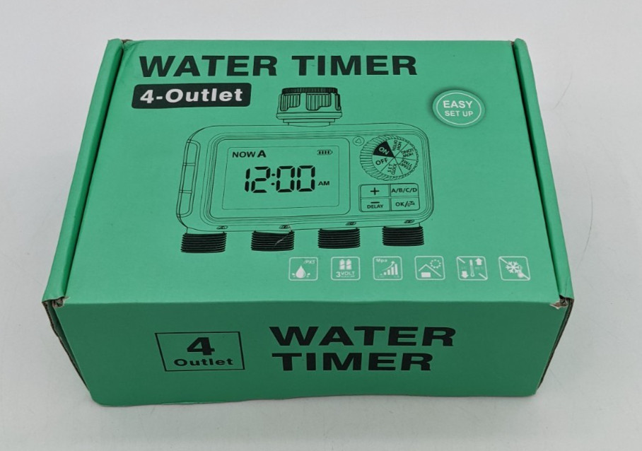 4 outlet sprinkler timer programable garden hose timer