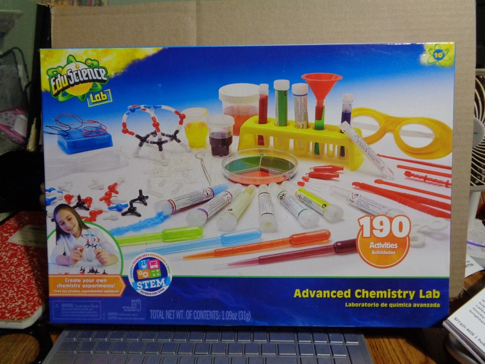 EDU SCIENCE  ADVANCED CHEMISTRY LABORATORY 199 ACTIVITIES EDUCATIONAL
