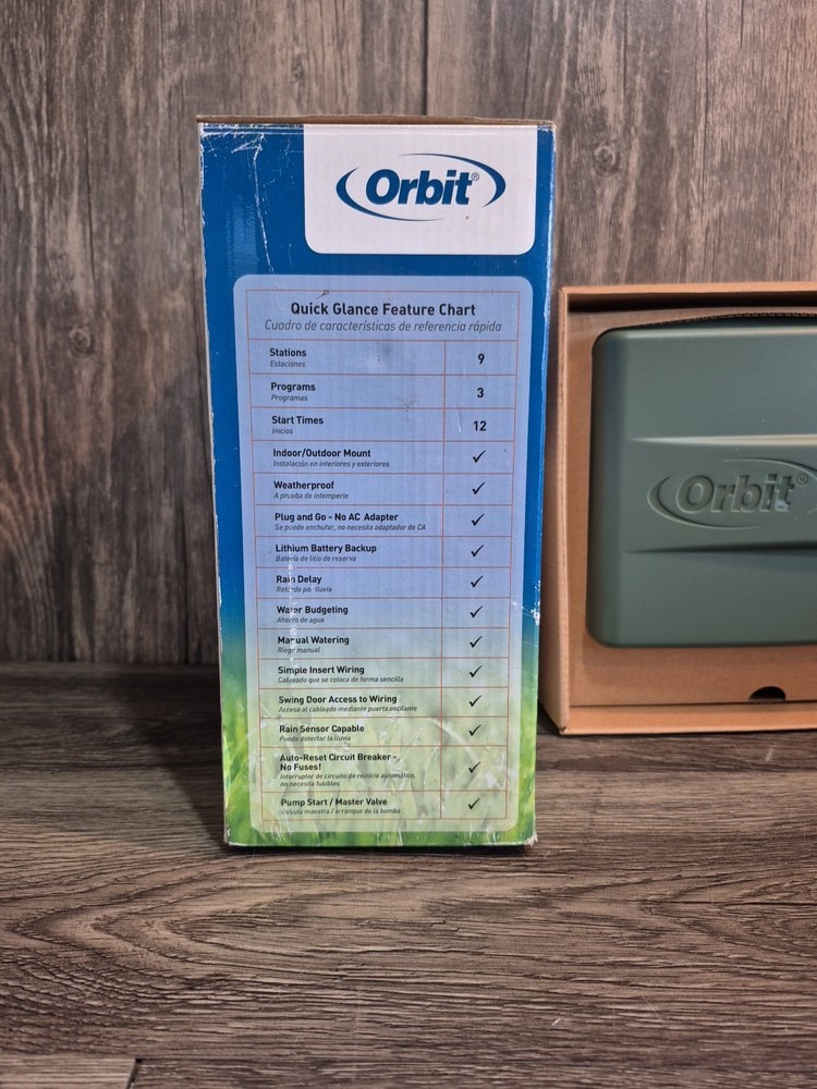 Orbit 9 Station Indoor Outdoor 3 Program Sprinkler Timer Irrigation Controller