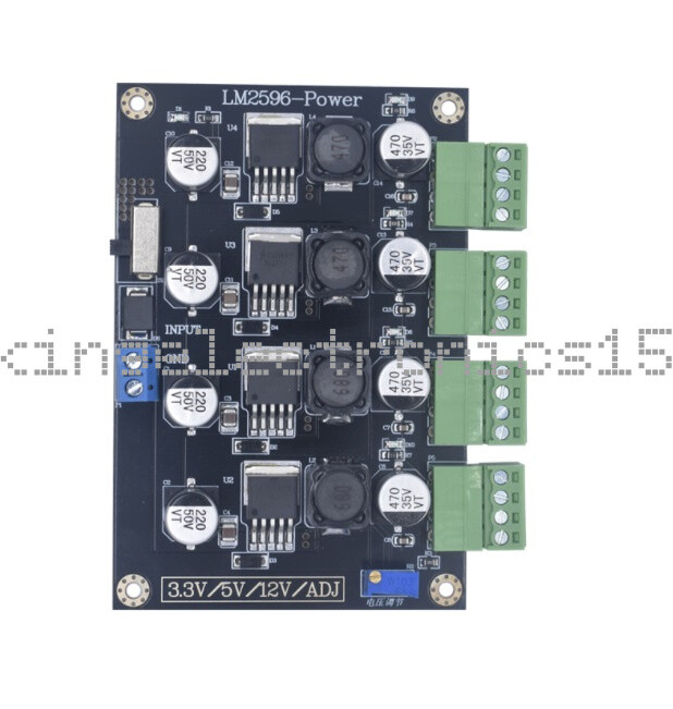 5V-40V LM2596 Multiple Switching Power Supply Board DC-DC Step-Down Module