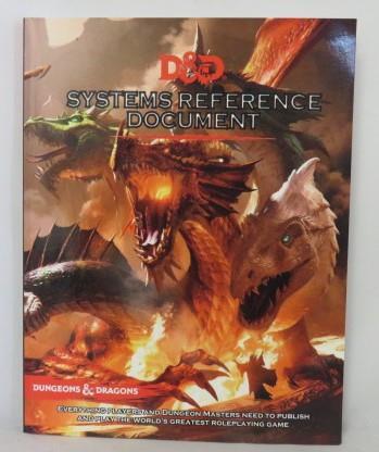 WOTC D&D : Systems Reference Document - Everything a DM & Player Need (EX) POD