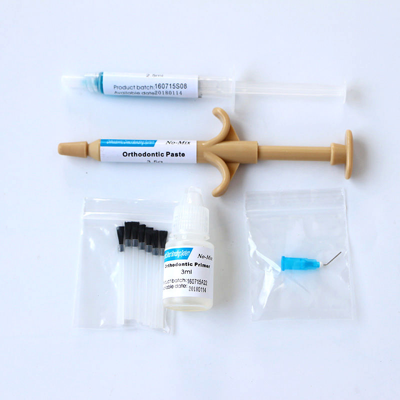 Dental Orthodontic No-Mix Directly Bonding System Paste+Primer + Etc