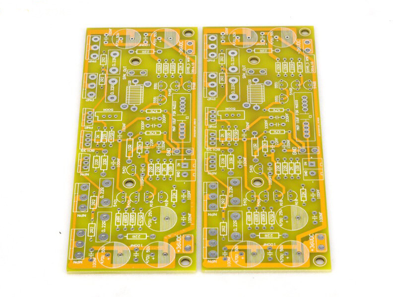 One Pair Classic Symasym 5-3 Discrete After-stage Power Amplifier Bare PCB Board