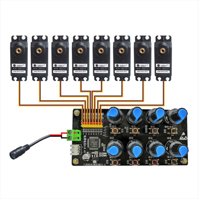 Servo Controller Board V2.0 Tester Overload Protection To Control Mechanical Arm