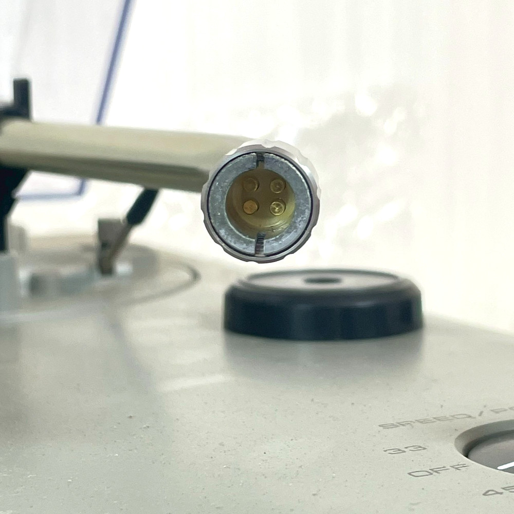 Technics SL-1500 Direct Drive Turntable Silver Vintage Tested