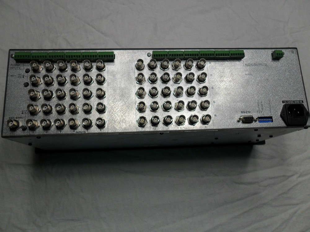 kramer vp-66 balanced audio matrix