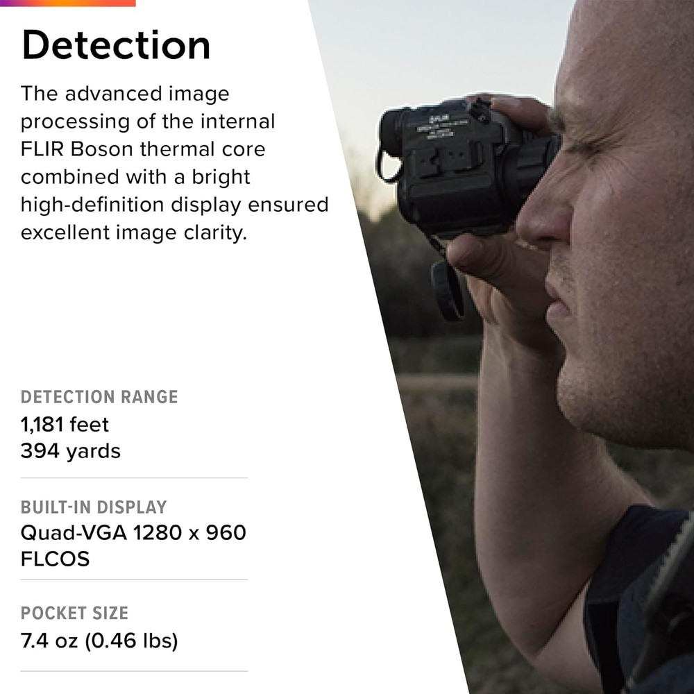 Breach Multi-Purpose Thermal Imaging Monocular - Compact and Versatile Design