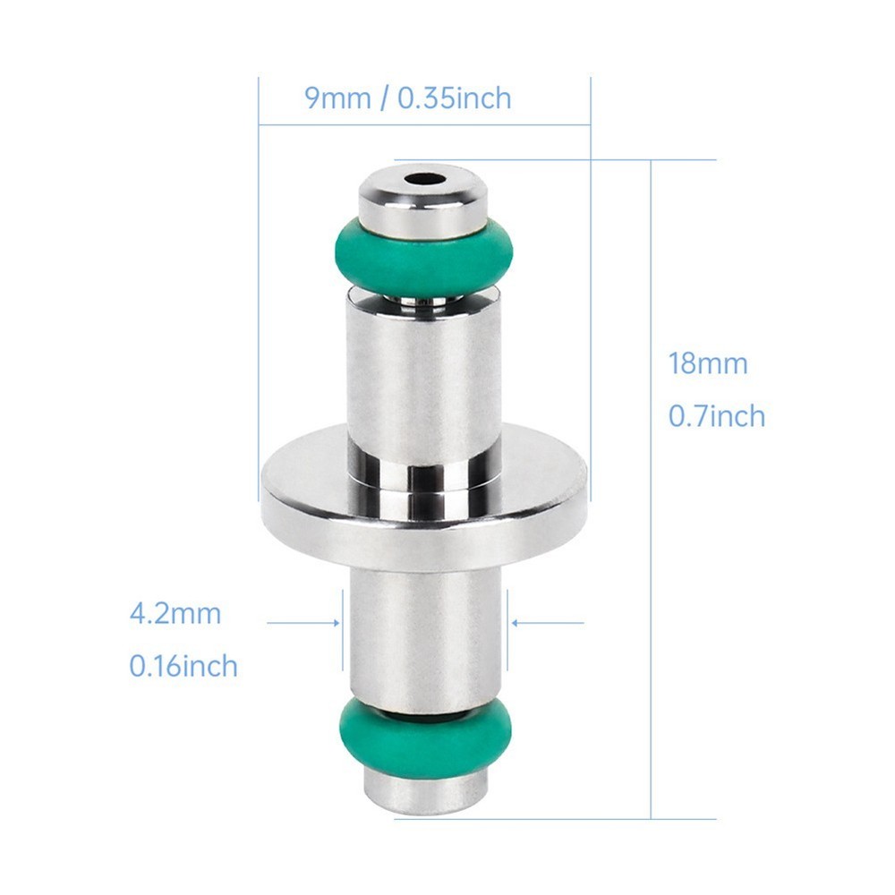 High Performance Vent Valve Core for Technical and Recreational Diving