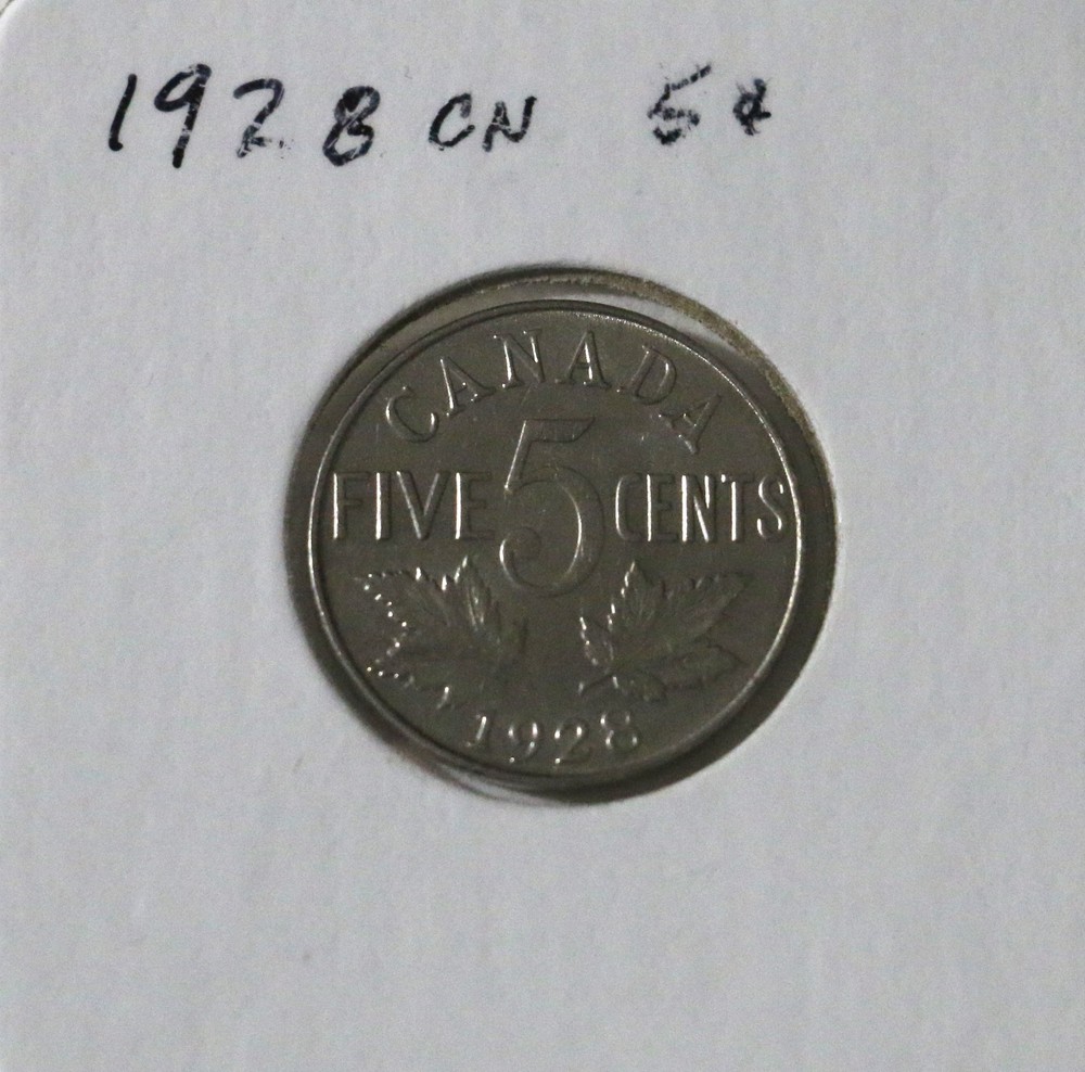 1928 CANADA Nickle BU