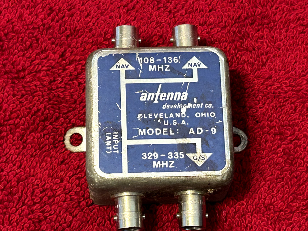 ANTENNA DEVELOPMENT AD-9 ANTENNA COUPLER