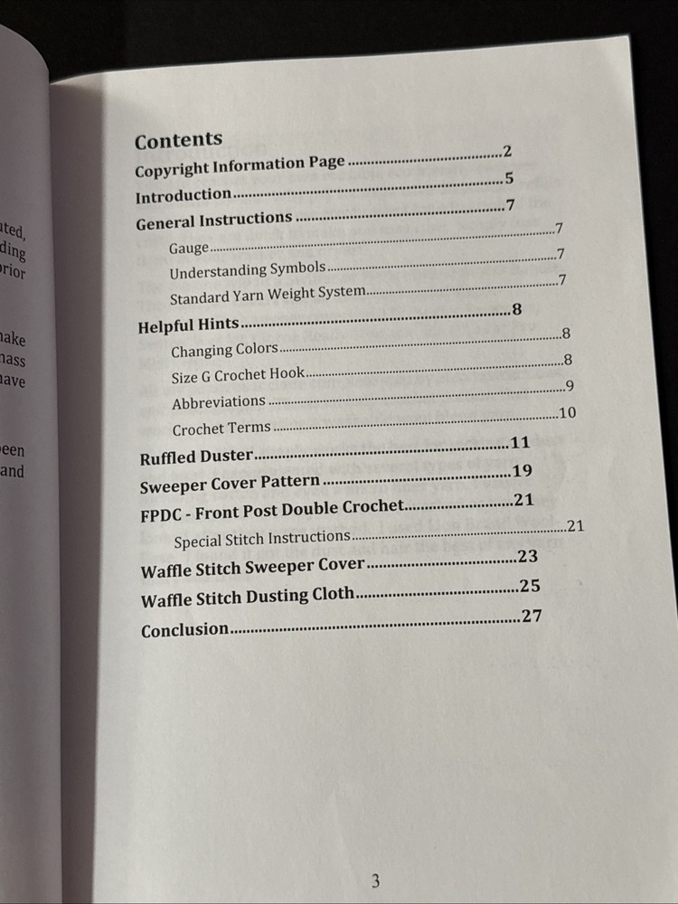 Easy To Crochet Sweeper & Duster Covers Patterns