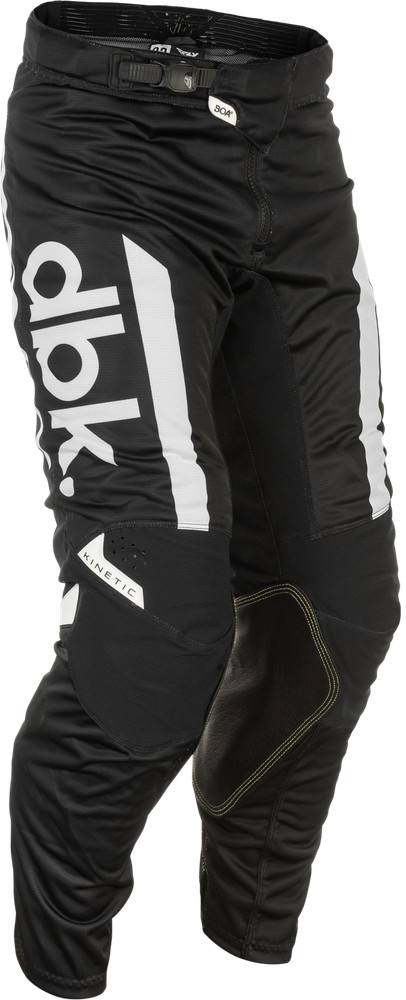 Fly Racing Kinetic Mesh Dbk Pants Black/White Sz 40 Pants