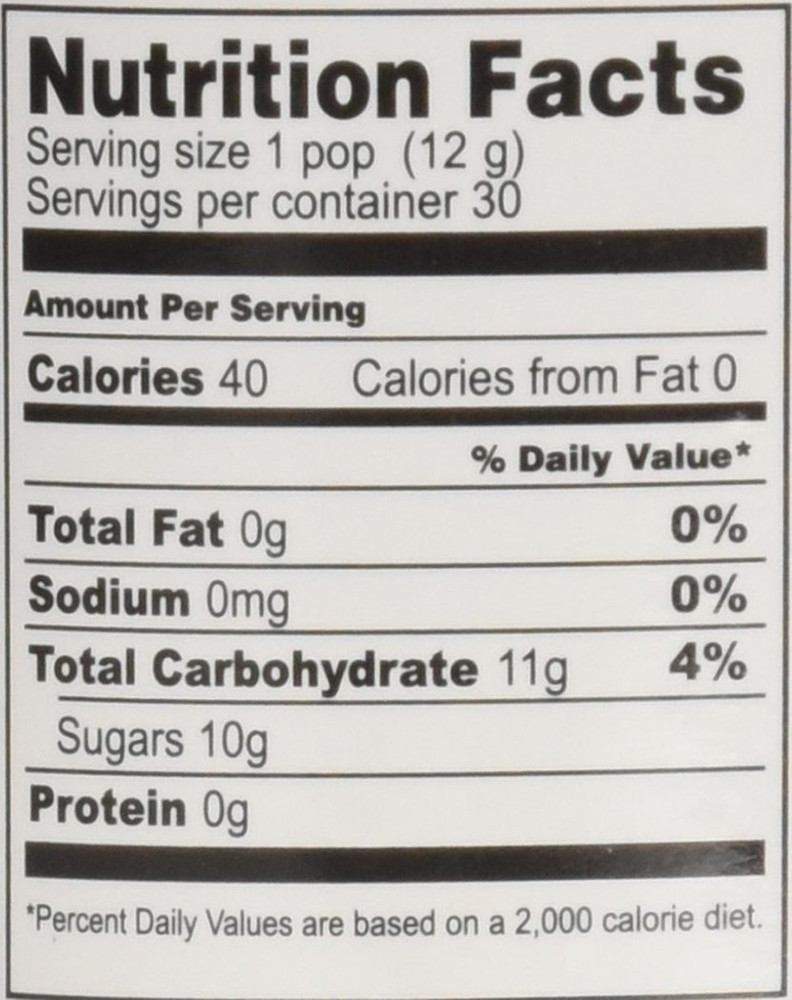 Jar, 30 Pops, 12.69 Oz, Purple Grape