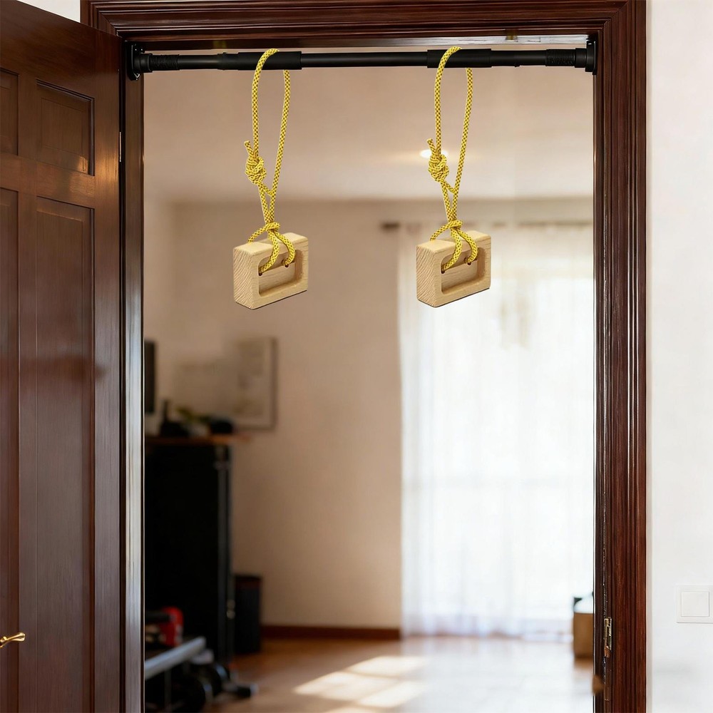 Hangboard for Climbing 1 Pair Wooden Fingerboard Pull Climbing Board