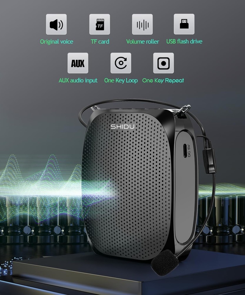 Portable Voice Amplification System for Instructors