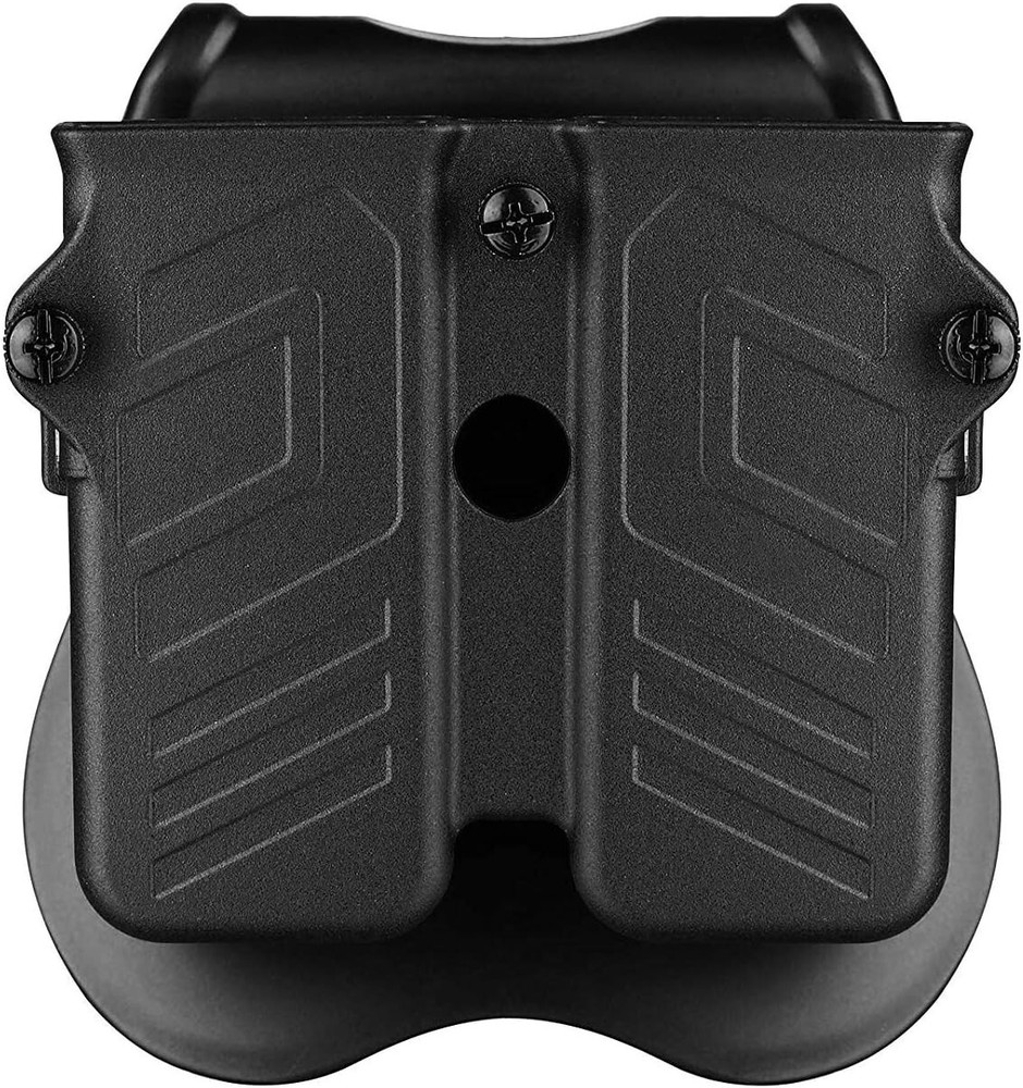 Compact Polymer Paddle Holster: Fits 9mm & .40 Caliber Dual Stack Magazines