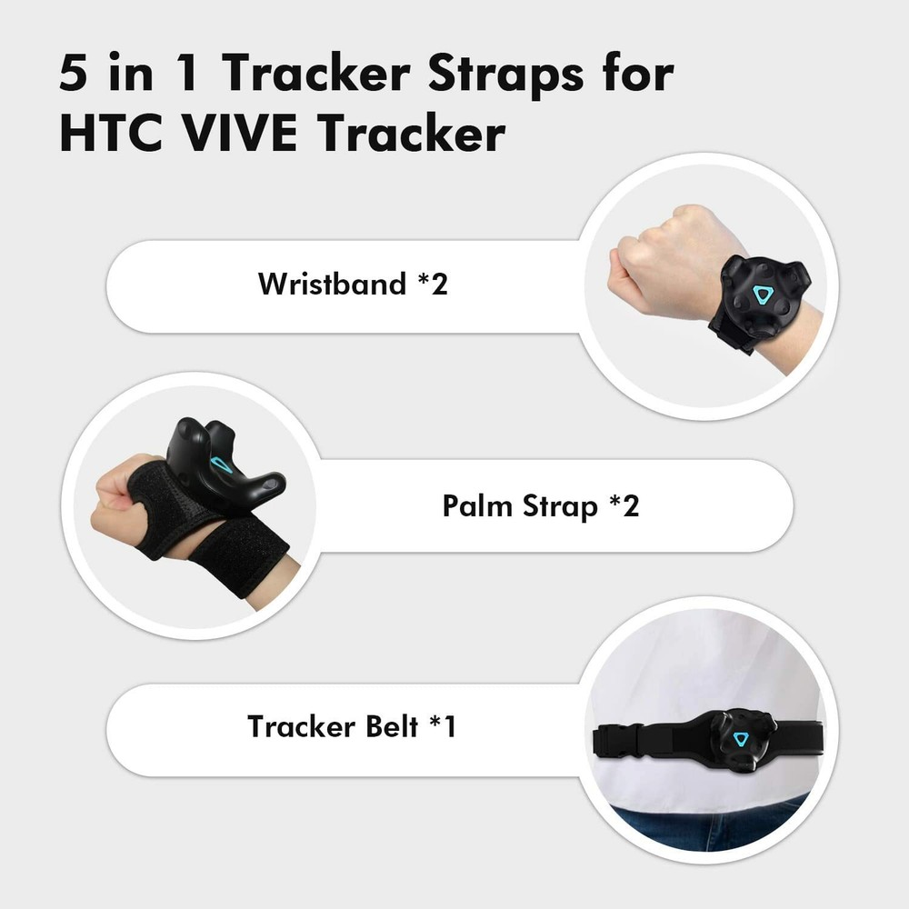 Bundle Tracker Track Belt & 4 Track Traps Full Body Tracking Combine 5 VIVE VR