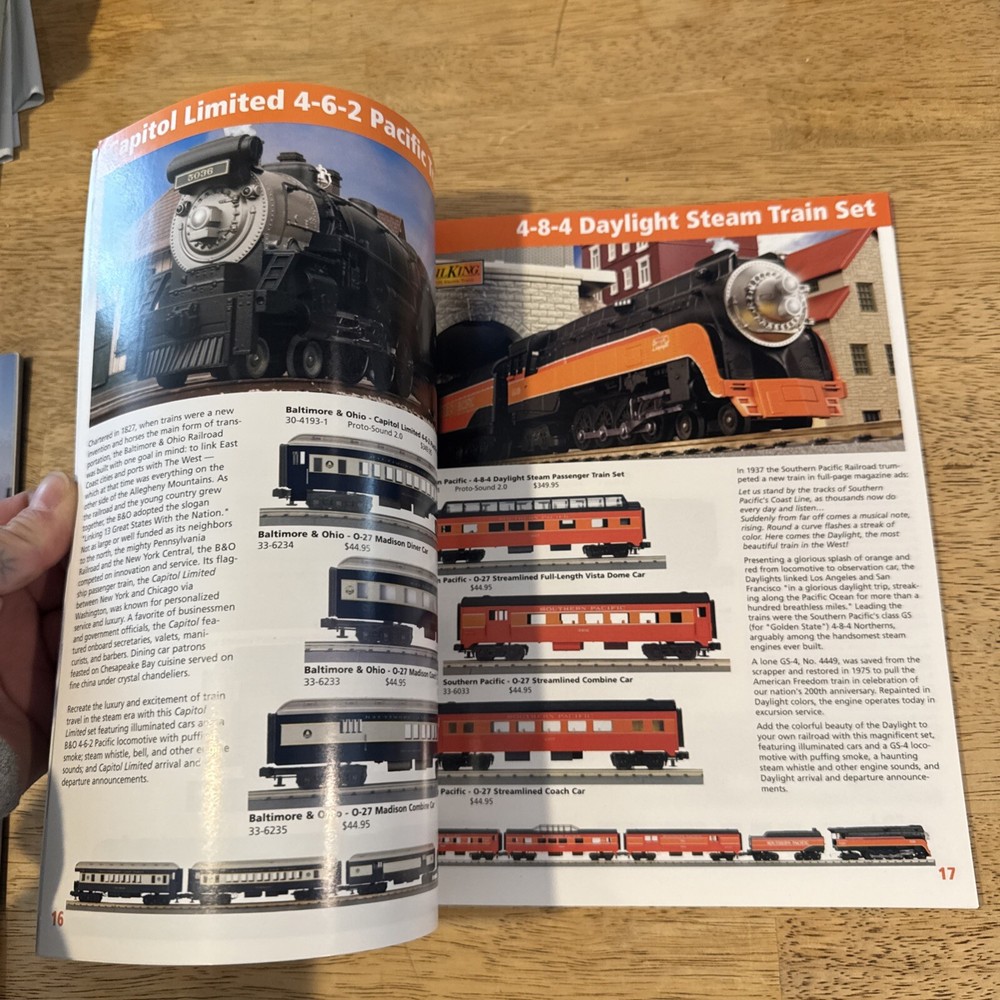 MTH Electric Train Catalog from 2008 Railking Train Sets & Accessories
