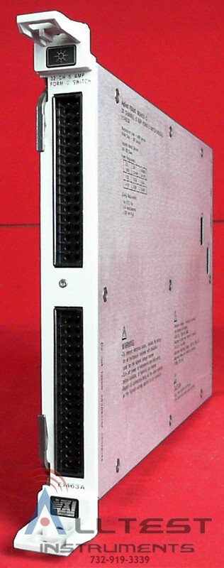 HP/Agilent E1463A 32-Channel Form C Switch, VXI Module