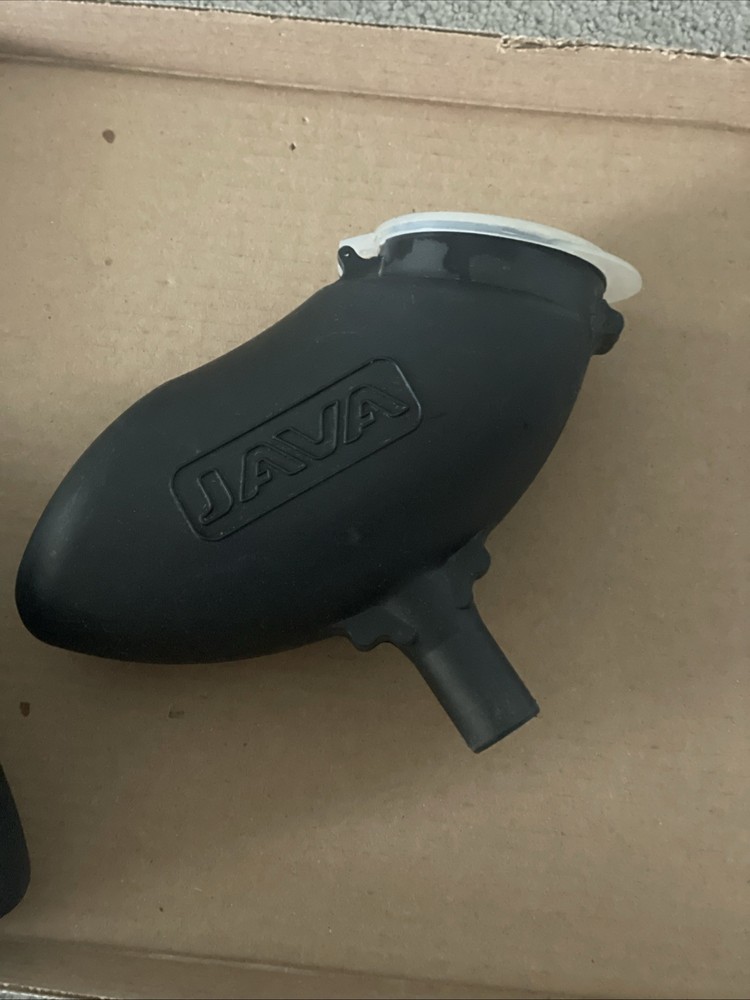 2-Piece Paintball Hopper Lot Java & ViewLoader VL-200