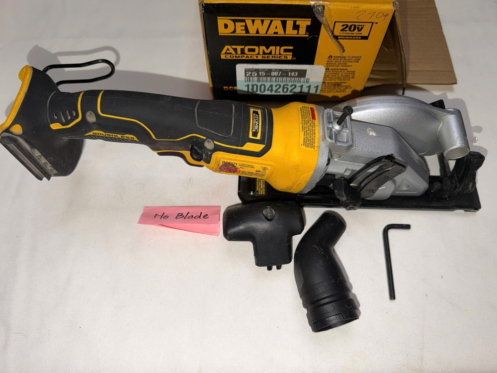 DEWALT DCS571 20V MAX 4 1/2 in. Compact Circular Saw (Tool Only)