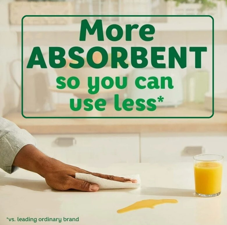 Bounty Select-a-Size Paper Towels, 4 Triple Rolls