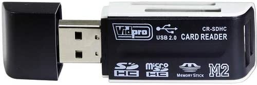 USB Secure Digital SD, SDHC, MicroSD High Speed Card Reader/Writer