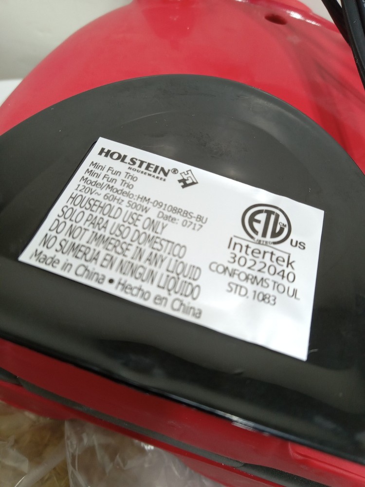 Holstein Cupcake Maker Red Makes 7 At Once