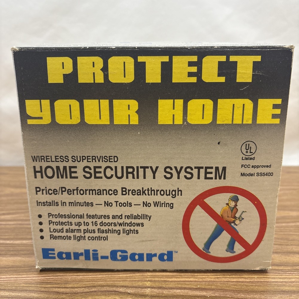 X-10 Powerhouse Protector Plus Home Wireless Security Model SS5400