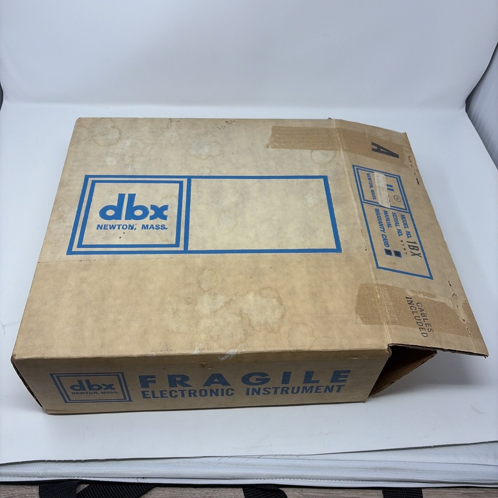 DBX 1BX Dynamic Range Expander New Open Box