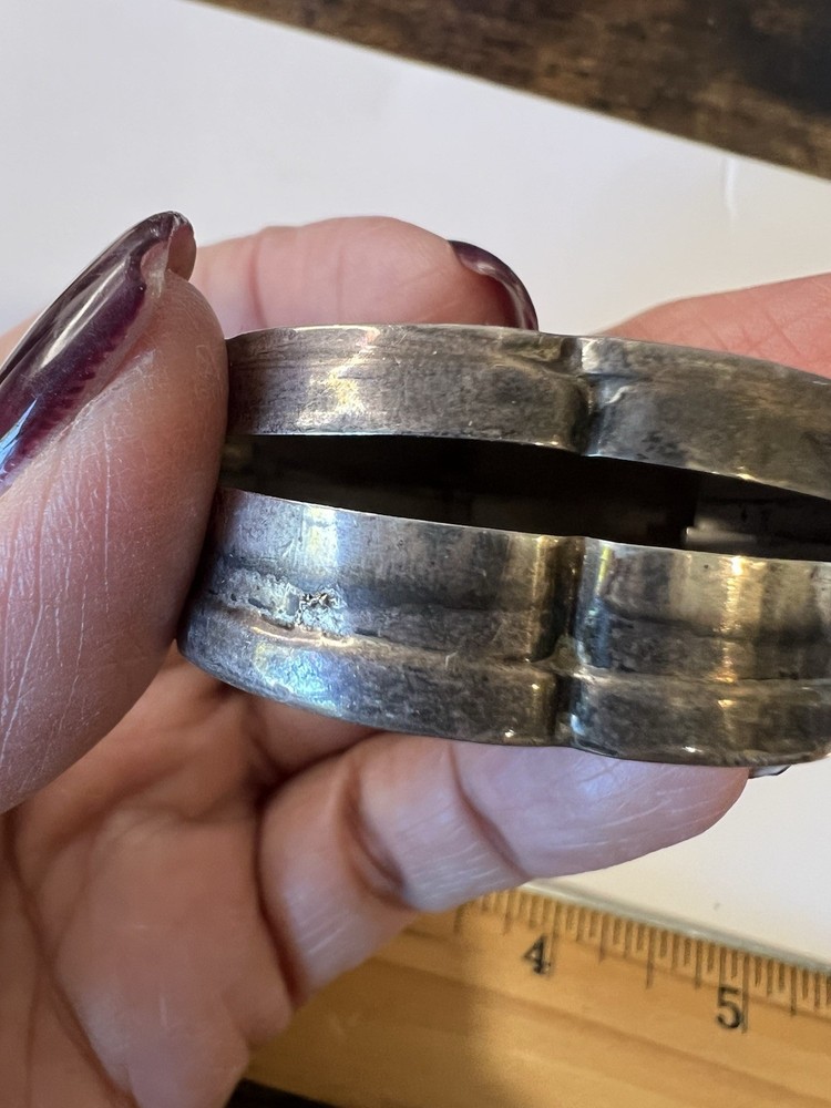 Sterling Silver 925 Vintage Pill Box
