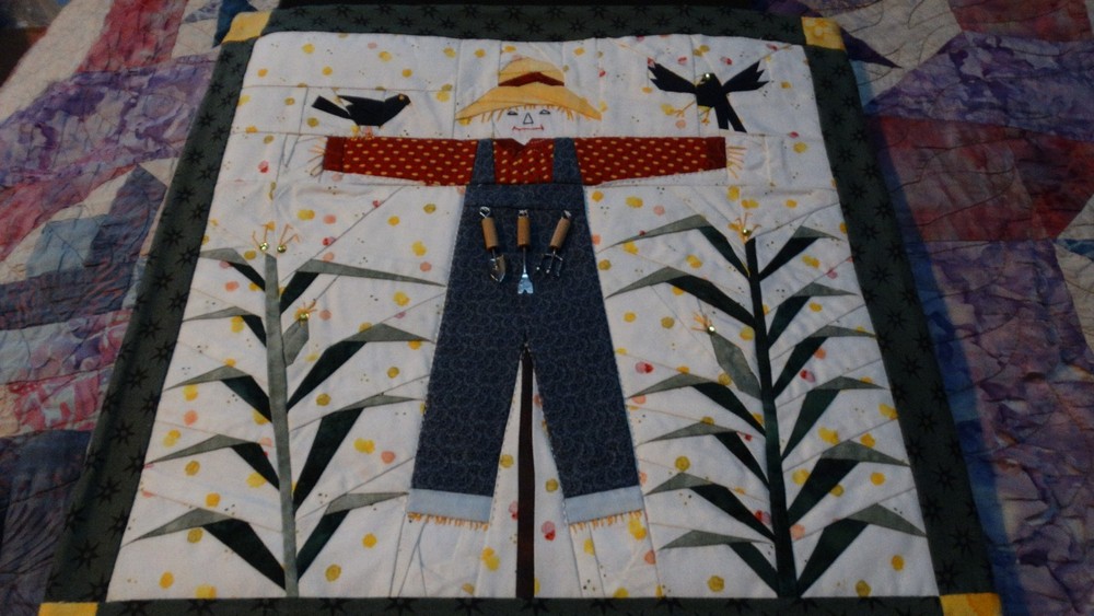 handmade quilted wall hanging