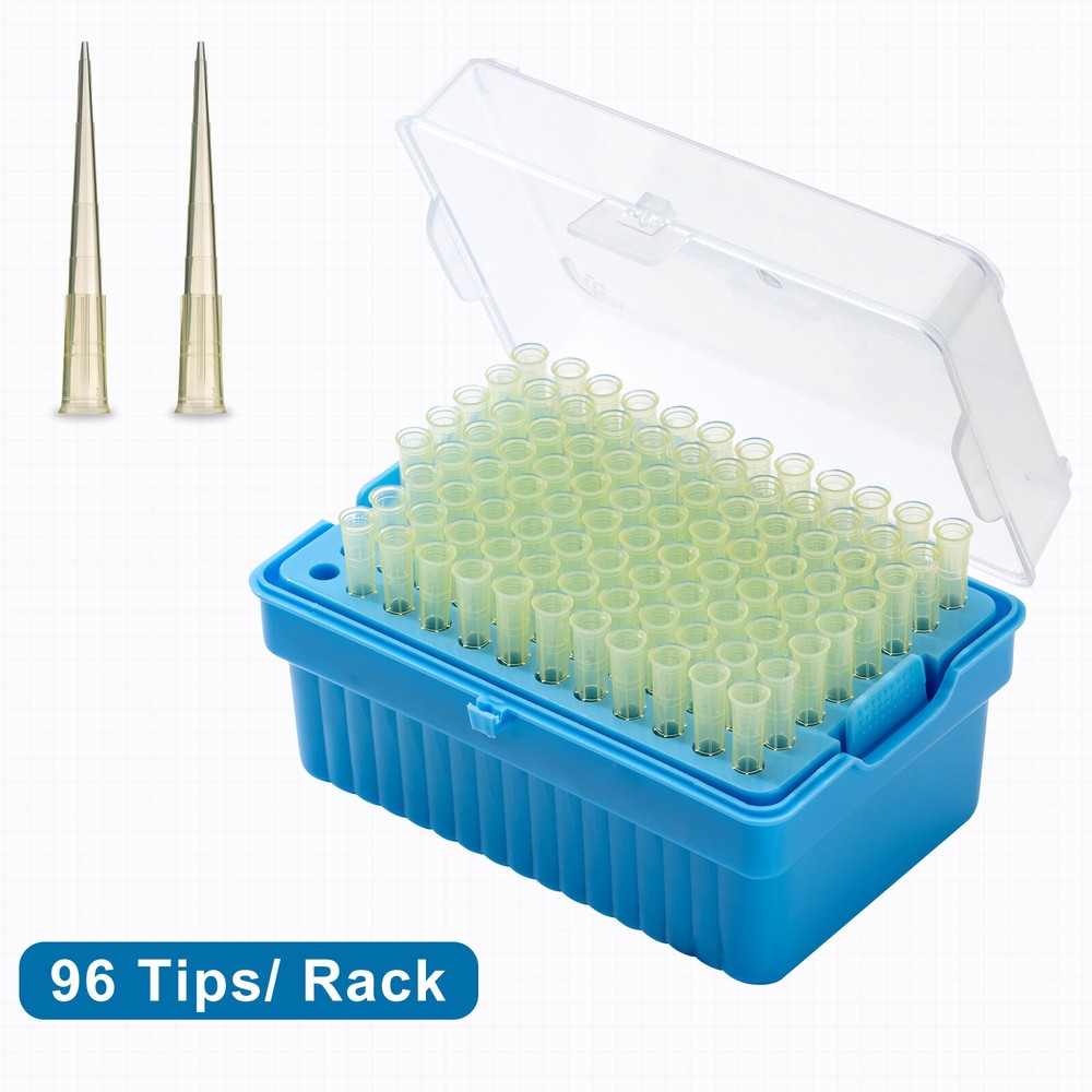 200μl Pipette Tips, Sterile, Rack, 960/Pack, 9600/Case