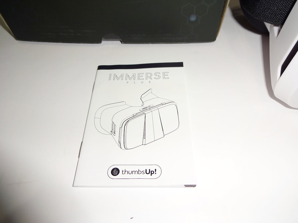 Thumbs Up! Immerse Plus Virtual Reality Headset For Smartphone