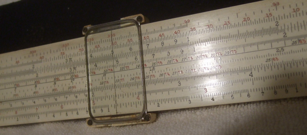 Keuffel & Esser Slide Rule Vintage Math Tool