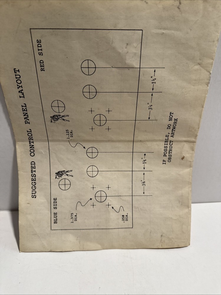 Taito Superman Operating Manual