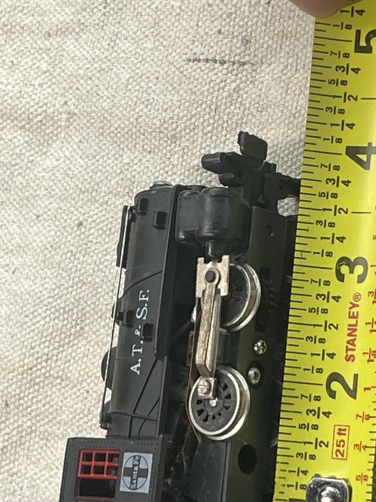A. T.& S. F. Engine Used Untested