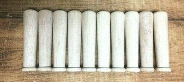 10- Custom Maple Turkey Call Striker Tops  Drilled 5/16"