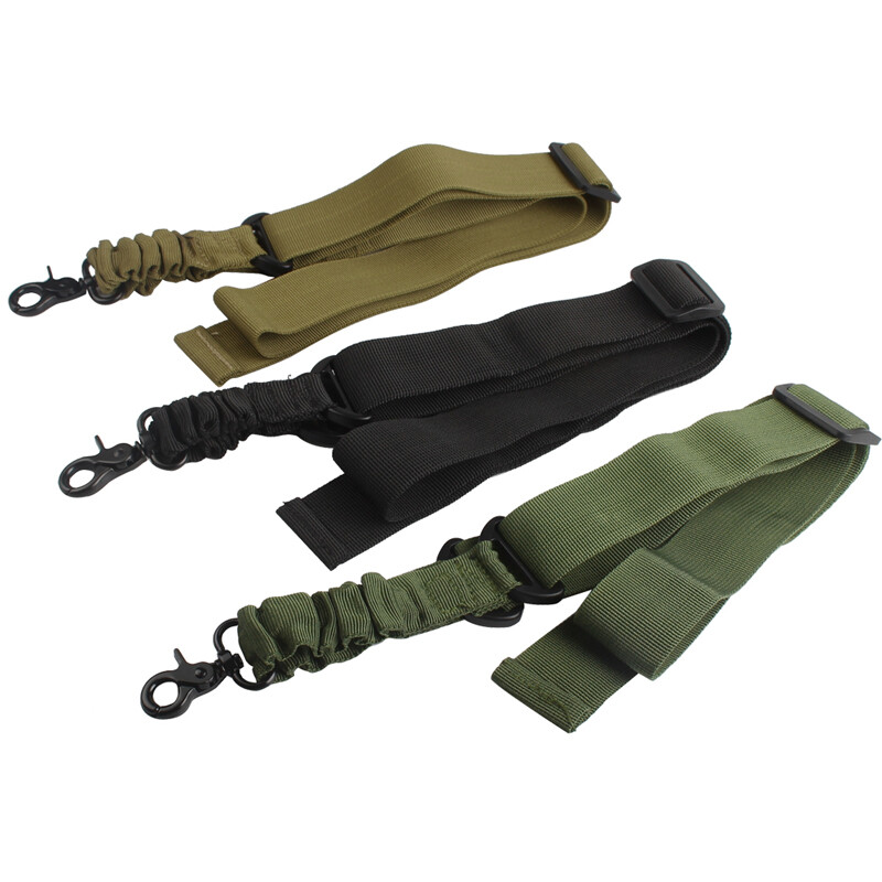 Tactical 1 Single Point Adjustable Bungee Hook for Rifle Sling Strap System