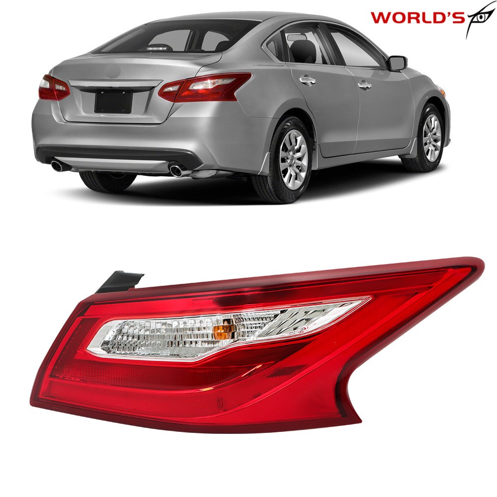 Outer Side Tail Light Assembly For Nissan Altima 2016-2018 Rear Passenger Right