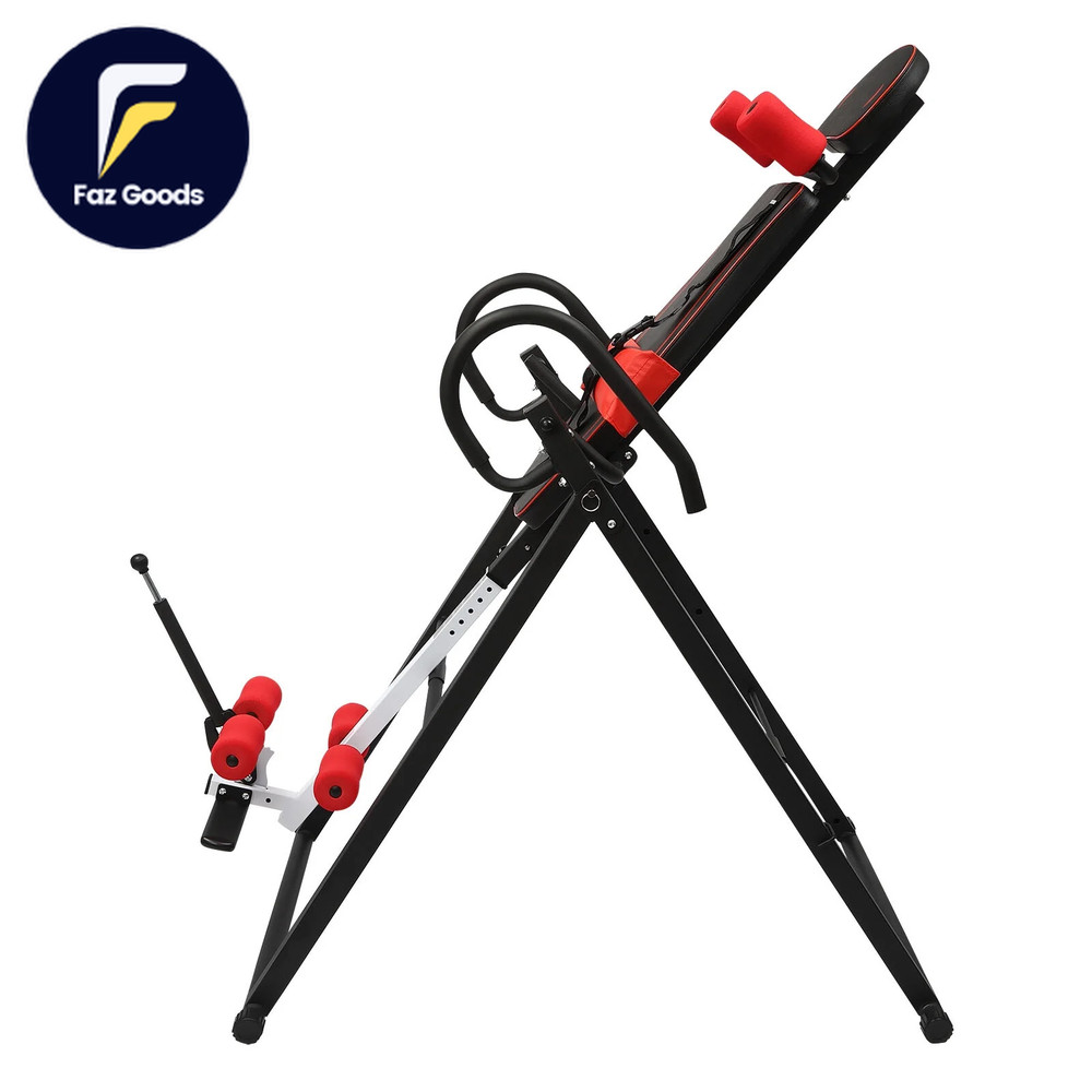 Inversion Table Heavy Duty Hang Upside down Gravity Back Therapy Pain Relief New