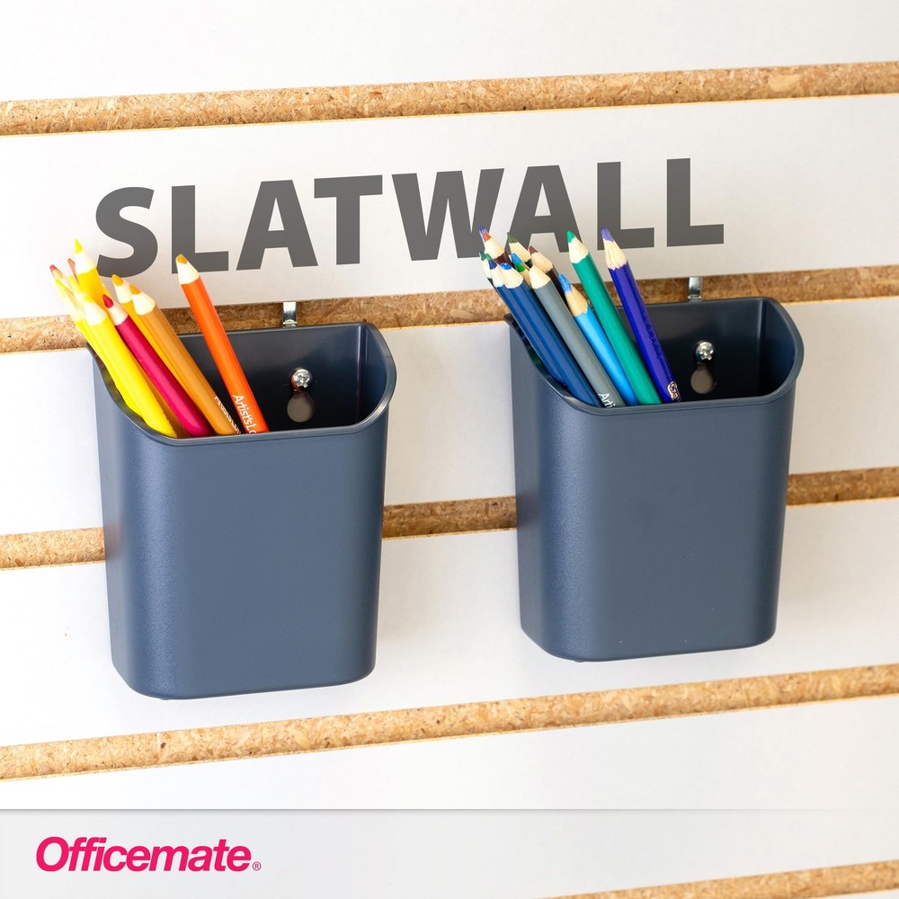 Cup Organizer 3 Pack Pegboard/Slatwall Organizer for Office Classroom Workben...