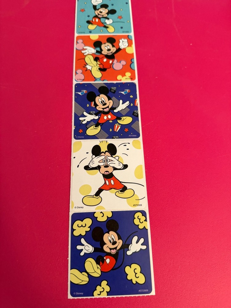STICKER SHEET: Disney Mickey Mouse