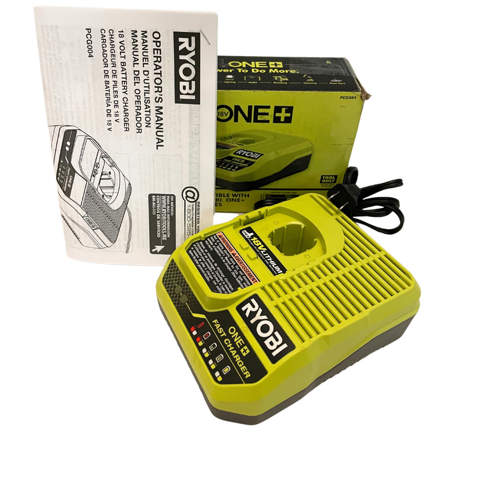RYOBI PCG004 ONE+ 18V Fast Charger (Tool Only)