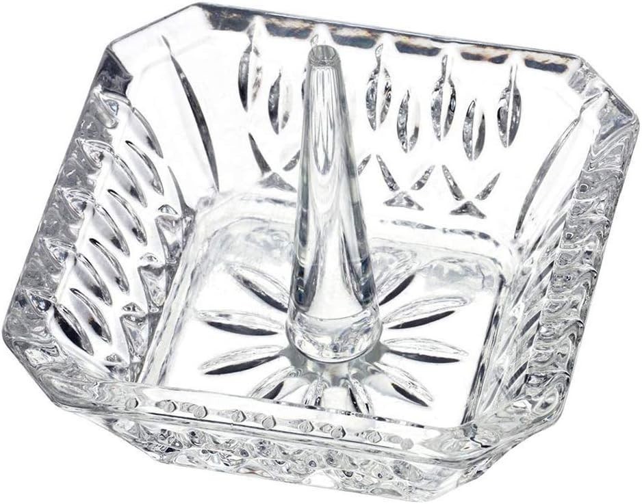 H&D Crystal Ring Holder Dish