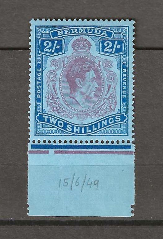 BERMUDA 1938/53 SG 116d MNH