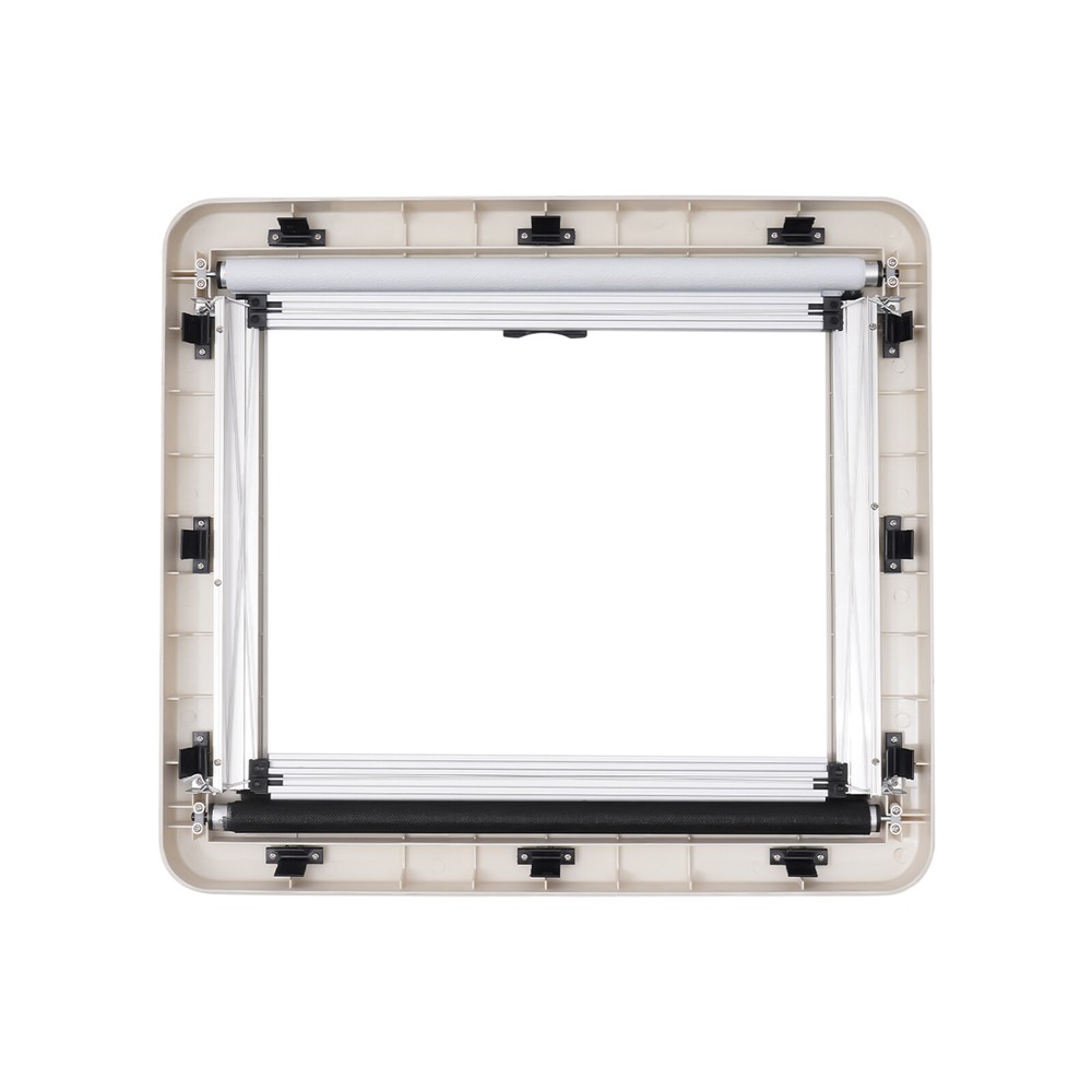 Caravan Window,Hinged Window Camper with Integrated Roller Blind and Fly Screen