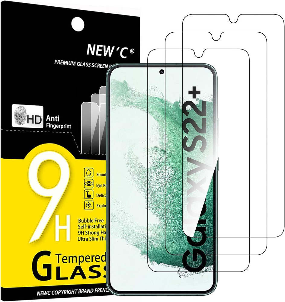 Pack of 3 Protector de pantalla para Galaxy S22 Plus